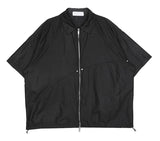 No.0788 curved & rivet zipper SHIRT