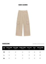 BTB :  THE CLASSIC CARGO JEANS [SAND BEIGE]