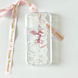 [MADE]romantic ribbon Standard Gelhard phonecase