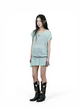 JELLYFISH KNIT TEE (MINT)