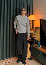 Men's ピュアクロップマッスルフィットニット 4COLOR