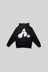 "A" LOGO PULLOVER PARKA(BLACK)