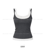 Cheek Flower Layered Sleeveless