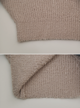 Fruit Boucle Crop Wool Round Knit (8color)