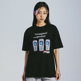 PHONE ADS TEE (BLACK)