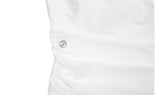DEW COWL SWIMSUIT white