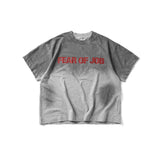 KMC フィアー オブ ジョブ ウォッシュド Tシャツ