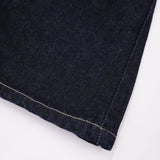 denim mini one-piece