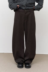 Calm Striped Trousers Pants