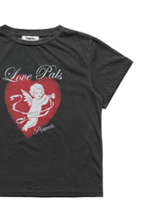 Calling Love T-shirt [Charcoal]