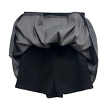 Lulu spandex ribbed flare knit skirt (2 colors)