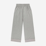 Hotfix Logo Wide Sweatpants / Grey