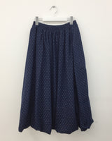 Wool Dot Balloon Skirt (2Colors)