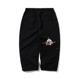 JS SKULL LOGO SUPER WIDE VENTILATION PANTS