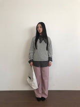 ロウキーバックルショルダーバッグ (3color)