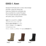 Keen 0005-1. Rubber Sole Mid-Leg Boots - 3colors