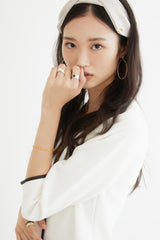 Glamour Wave Hoops