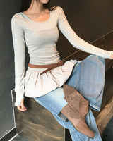 Mellow Design Long-Sleeve T-shirt