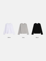 Cropped Panel Long Sleeve