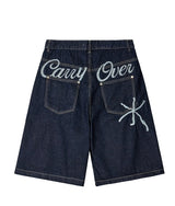 Foen Stitch Bermuda Denim Pants