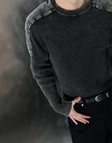 Pigment shoulder pannel(2color)