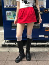 Natural Days Linen Mini Skirt
