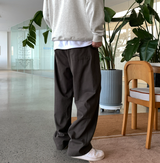 Look Wonderant 3-Layer Lengths Round Tuck Wide Banding Pants