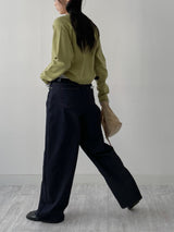 Viscose Raglan Round Neck Cardigan