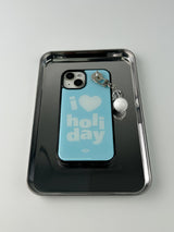 Holiday Epoxy Bumper Case(Blue)