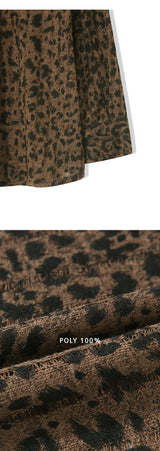 [S/S] Leopard damage shirts(2color)