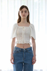 MARGARET BELL SLEEVE TOP (2 COLORS)