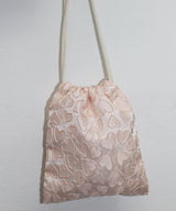Jacquard Love Blossom mini bag pouch