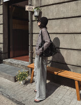 ルビー ヴィンテージ ウォッシング ダメージ パンツ