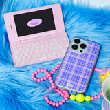 【MADE】Check Jelly hard Phone case