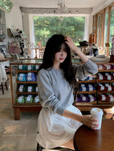 Winter Daily Basic Round Knit (11color)
