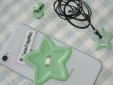 [STAR] Loppy necklace (Green)