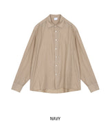 ミロウ シースルー ベーシック ロングスリーブシャツ