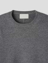 Lead button heavy knitwear
