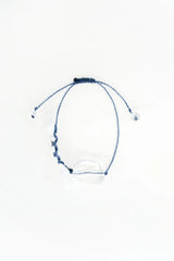 [SUMMER VACATION!] Clear Bracelet - Navy