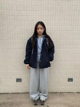 [Unisex] マピットカーブドバンディングバルーンワイドパンツ