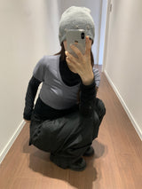 バックフリップサテンスラックス (2color)