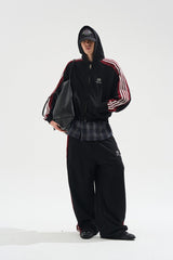 Frayed Stripe Trackpants