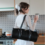 Glow duffle bag_black