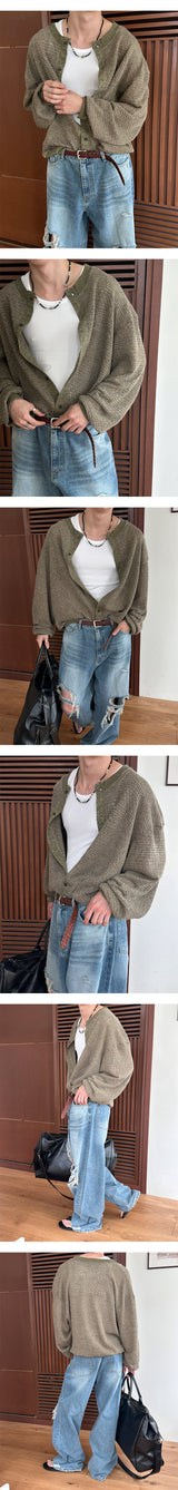 [Unisex] Ethnic see through cardigan(3color)