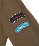 WASHED PATCHWORK JACKET BROWN(CV2EFUB931A)