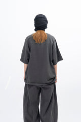 Dette Incision ピグメント半袖Tシャツ