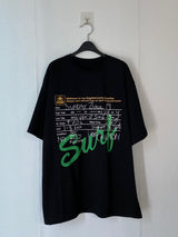 サーフレタリングハーフTシャツ 2C