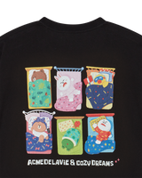 26SS スリーピング ラインフレンズ ショートスリーブTシャツ