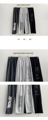 トーテングラフィックバンドパンツ（3色）
