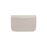 ドットアコーディオンコイン＆カードウォレット　ウォームグレー